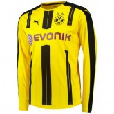 Maillot Dortmund Domicile Manches Longues 2016/2017 Pas Cher Marseille