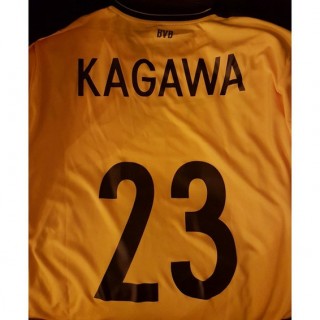 Maillot Dortmund KAGAWA 2016/2017 Domicile Manches Longues Rabais prix