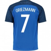 Maillot Equipe de France Enfant GRIEZMANN 2016/2017 EURO 2016 Domicile Prix En Gros