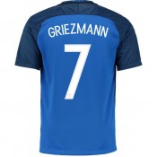 Maillot Equipe de France Enfant GRIEZMANN 2016/2017 EURO 2016 Domicile Prix En Gros