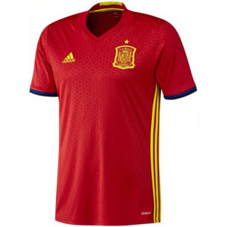 Maillot Espagne Enfant 2016/2017 EURO 2016 Domicile Remise prix