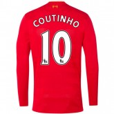 Maillot Liverpool COUTINHO 2016/2017 Domicile Manches Longues Soldes Paris