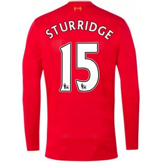 Maillot Liverpool STURRIDGE 2016/2017 Domicile Manches Longues Vendre Cannes