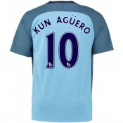 Maillot Manchester City AGUERO 2016/2017 Domicile Escompte En Lgine 