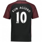 Maillot Manchester City AGUERO 2016/2017 Extérieur Pas Chere