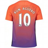 Maillot Manchester City Enfant AGUERO 2016/2017 Third Personnalisé