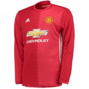 Boutique Maillot Manchester United Enfant 2016/2017 Domicile Manches Longues En Ligne