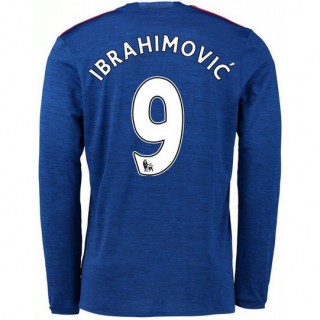 Vente Privee Maillot Manchester United Enfant IBRAHIMOVIC 2016/2017 Extérieur Manches Longues