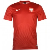 Maillot Pologne Fan Shirt 2016/2017 EURO 2016 En Ligne