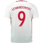 Maillot Pologne LEWANDOWSKI 2016/2017 EURO 2016 Domicile Boutique