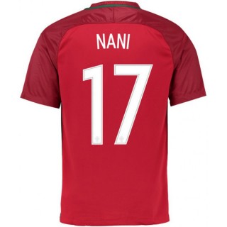 Maillot Portugal NANI 2016/2017 EURO 2016 Domicile Réduction Prix