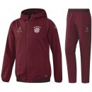 Survetement Bayern Ligue Des Champions 2016/2017 Capuche Blanc Destockage Soldes