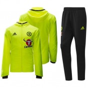 Soldes Survetement Chelsea 2016/2017 Capuche Jaune