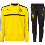 Survetement Dortmund Enfant 2016/2017 Sweat Jaune Site Officiel