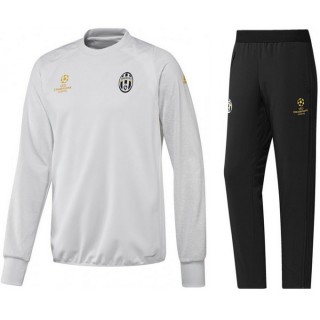 Achat de Survetement Juventus Ligue Des Champions 2016/2017 Blanc Destockage