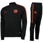 Vente Privee Survetement Manchester City 2016/2017 Noir Orange