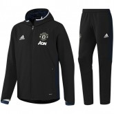 Survetement Manchester United 2016/2017 Capuche Noir Destockage Promos Code