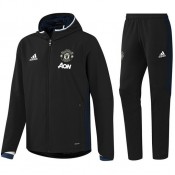 Survetement Manchester United 2016/2017 Capuche Noir Destockage Promos Code