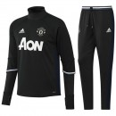 Survetement Manchester United 2016/2017 Noir Destockage Prix En Gros