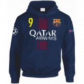 Sweat a Capuche Barcelone Enfant SUAREZ 2016/2017 Rabais