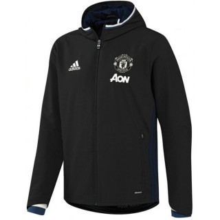 Site Officiel Veste Manchester United 2016/2017 Presentation Noir Prix