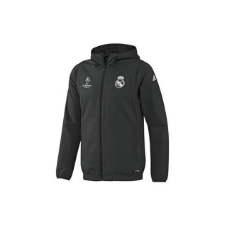 Nouvelle Veste Real Madrid Ligue Des Champions 2016/2017 Capuche Destockage